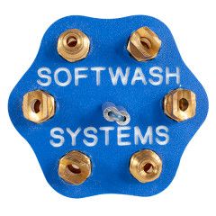 Rinse Tip and Plug Set Rinse Six Shooter