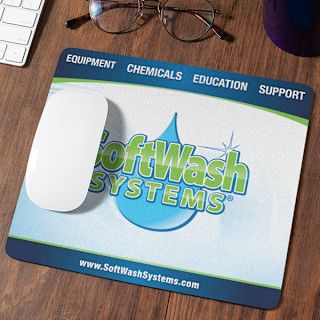 SoftWash Systems Logo Mouse Pad