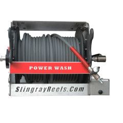 Stingray Electric Manta Reel Loaded with Pressure Hose 6000 PSI - 200