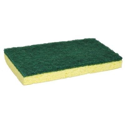 Wash Life Sponge with Green Backing Pad