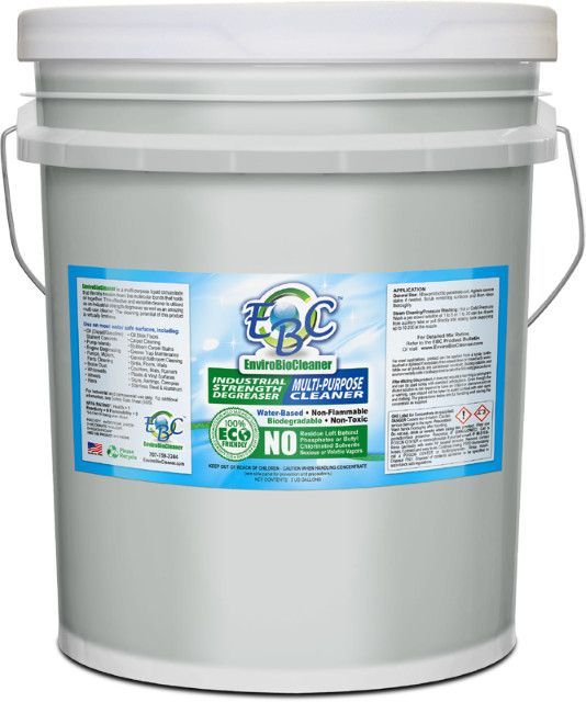 Enviro Bio Cleaner (EBC) Industrial Cleaner 5 Gallon Bucket