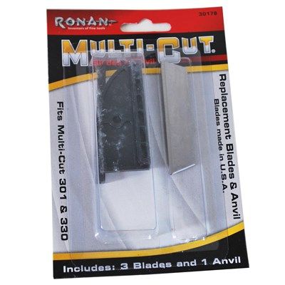 Wash Life Multi-Cut Blades (3) w/Anvil (1) Ronan