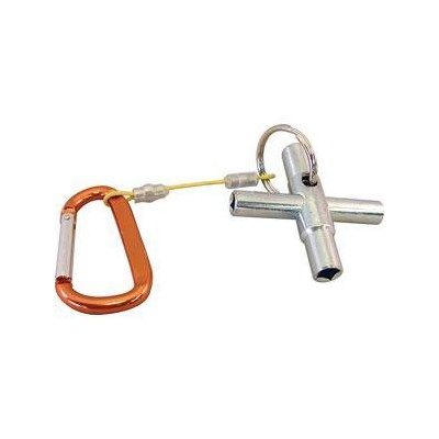 Wash Life Water Key 4 Way with carabiner