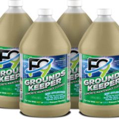 Front 9 (F9) Grounds Keeper Industrial Concrete Maintenance Cleaner 1 Case (4 Gallons)