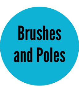 Brushes/Poles