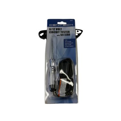 Circuit Tester with 5 ft. Lead - 6/12V