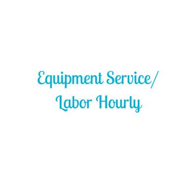 Equipment Service/Labor Hourly