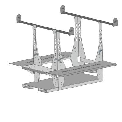 POWERSTREAM 3500 Truck Bed Skid Assembly - 8 foot -Standard