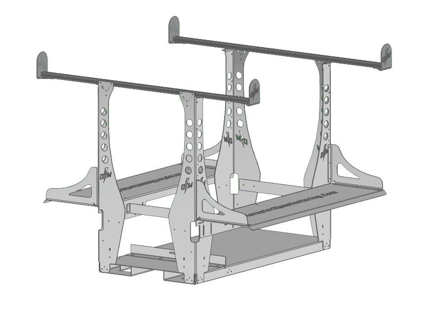 POWERSTREAM 2500 Truck Bed Skid Assembly - 6 foot - Basic