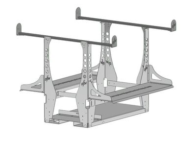 POWERSTREAM 2500 Truck Bed Skid Assembly - 6 foot - Basic