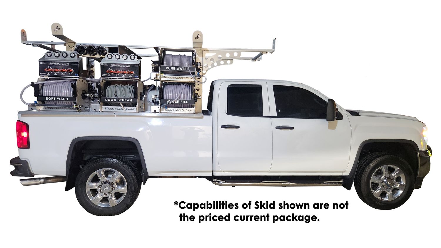 POWERSTREAM 3500 Enterprise 8 Foot Truck Bed System Package