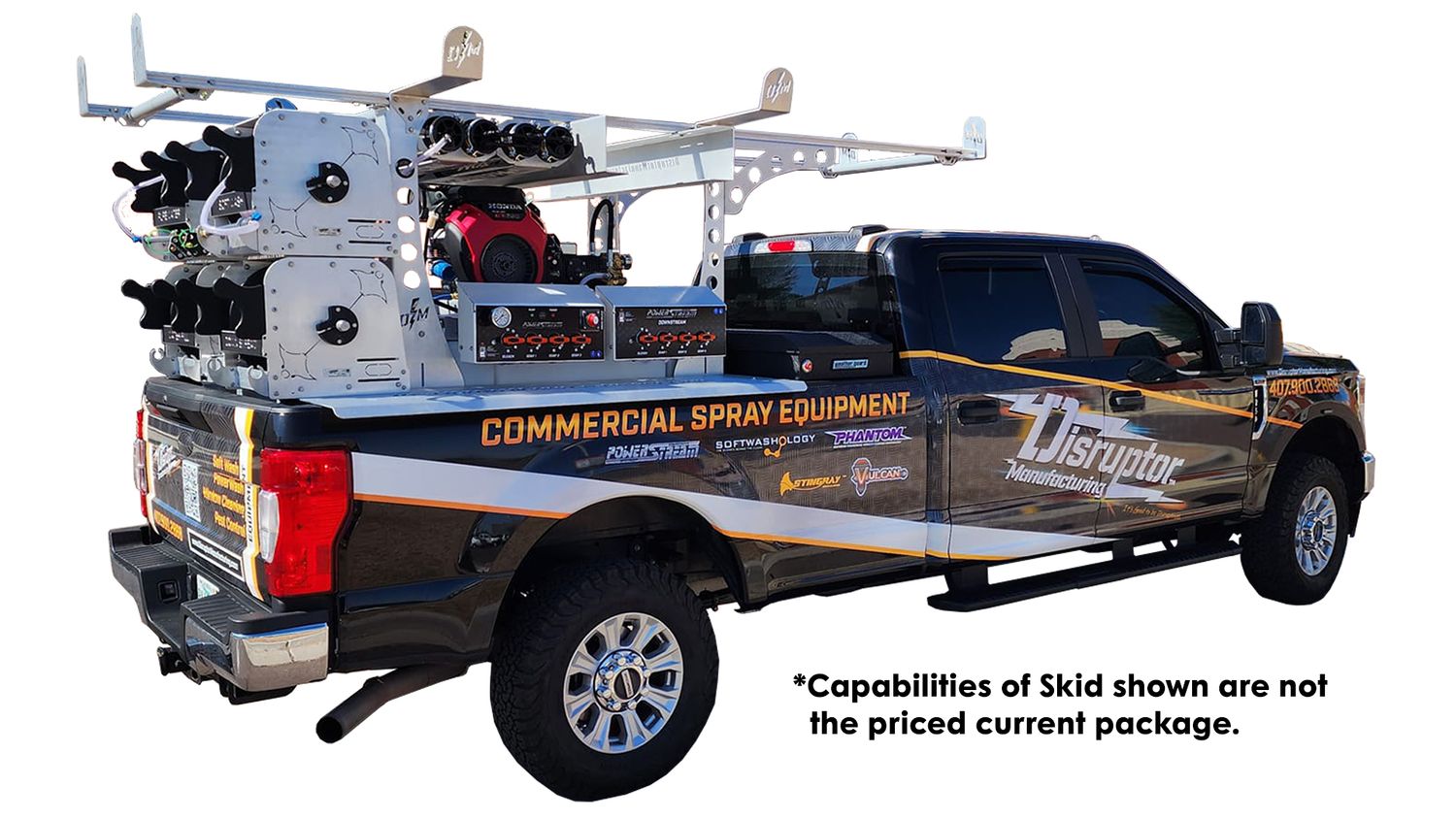 POWERSTREAM 2500 Enterprise 6 Foot Truck Bed System Package