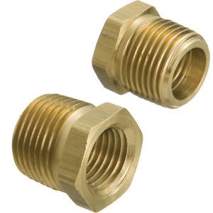 1/2&quot; MPT X 1/4&quot; FPT BUSHING BRASS
