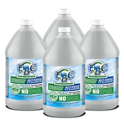 Enviro Bio Cleaner (EBC) Industrial Cleaner &amp; Multi-Purpose Cleaner 1 Case (4 Gallons)