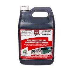 Worlds Best Graffiti Remover Bare Brick, Stone &amp; Masonry Remover 1 Gallon