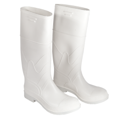 White PVC Work Boot