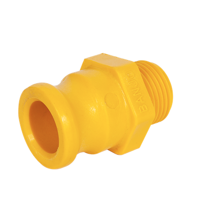 Banjo 3/4" M-CAM to 3/4" M-GH Yellow