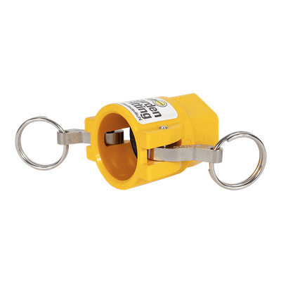 Banjo 3/4" F-CAM to 3/4"F-GH Yellow