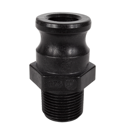 Banjo 3/4" M-CAM to 3/4" M-THD Black