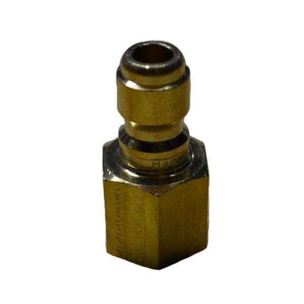 1/4" BRASS PLUG FEMALE