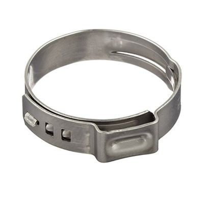22.6mm Pinch Clamp T&amp;G (5/8" Clear Braid Hose)