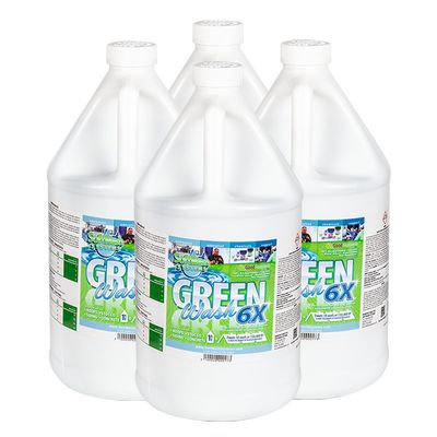 Green Wash 6X  1 Case (4 Gallons)