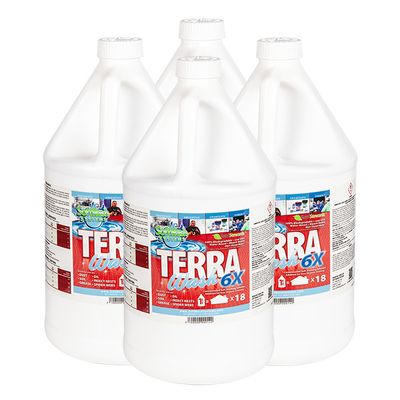 Terra Wash 6X  1 Case (4 Gallons)