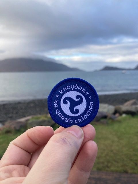 (ROUGH BOUNDS) IRON-ON BADGE