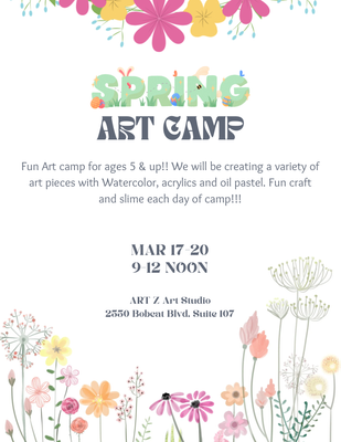 Spring Art Camp