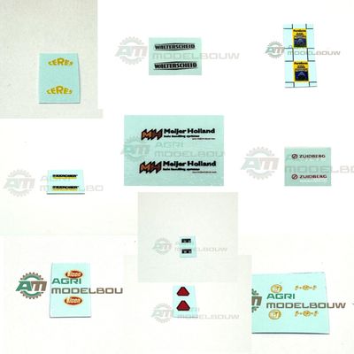 Waterslide decals