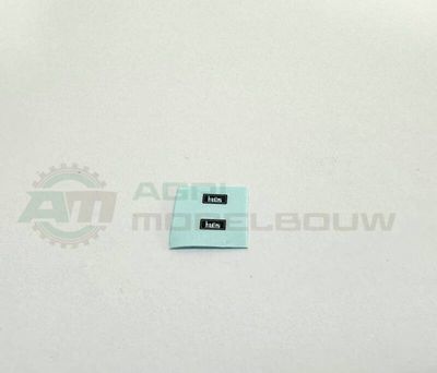 2x Hadley 3x1,5mm waterslide decals