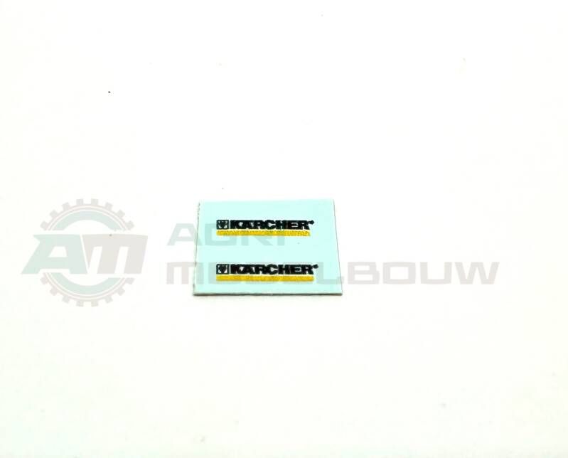 2x Kärcher 8x2mm waterslide decals