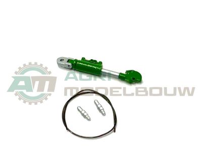 Hydraulische topstang 22-28mm John Deere groen