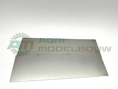 2x XXL Stalen rijplaten 37,5x10,7cm onbehandeld