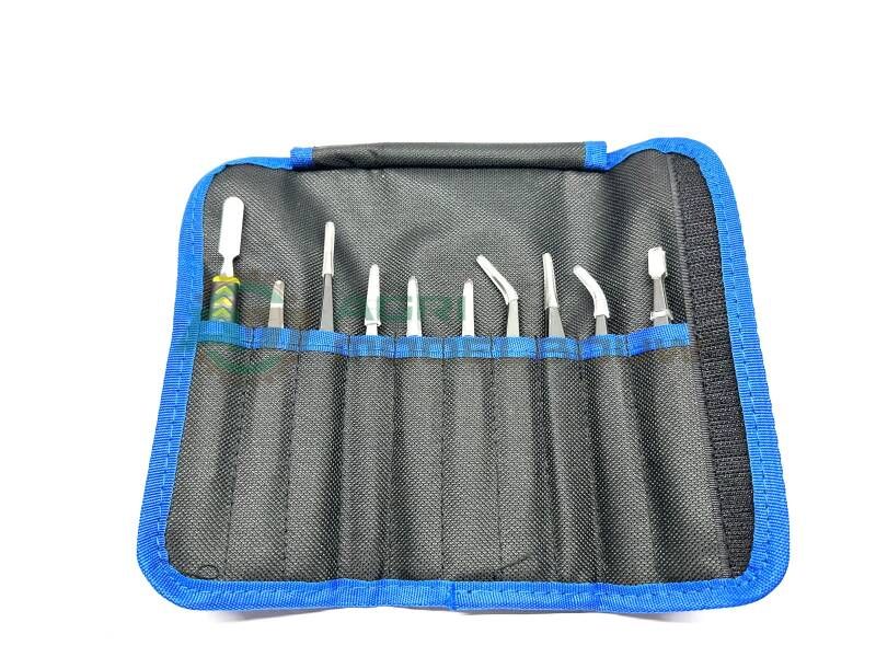 10 delig pincetset