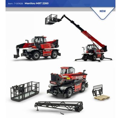Manitou MRT 2260 roterende telescoop verreiker ROS