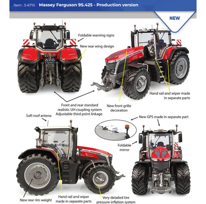 Massey Ferguson 9S.425  UH