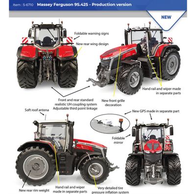 Massey Ferguson 9S.425  UH