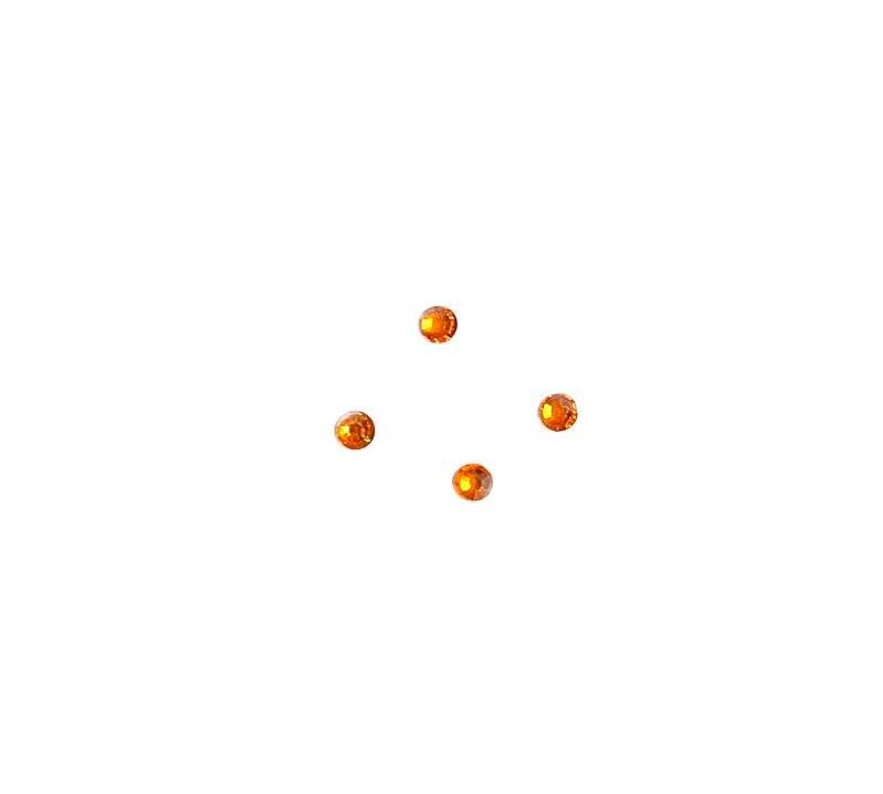 4x Glimmers rond Ø 2mm oranje