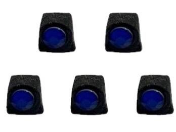 5x Toplampjes Blauw