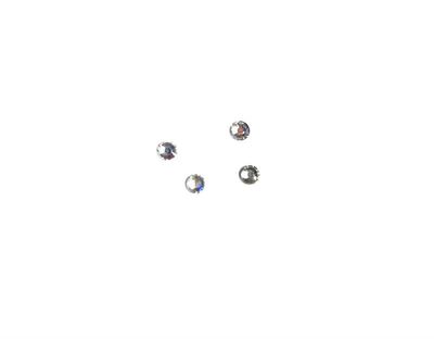 4x Glimmers rond Ø 1,7mm helder