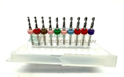 10 Delig borenset 2.1-3.0 mm