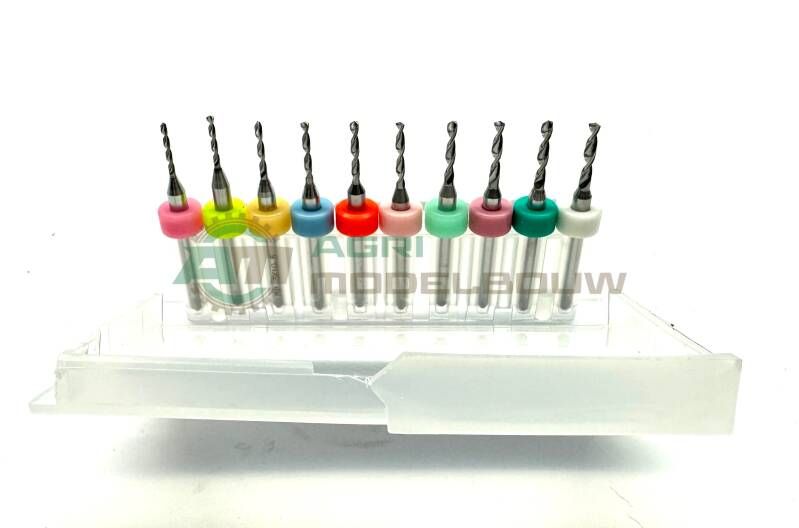 10 Delig borenset 1.1-2.0 mm