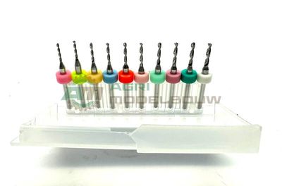10 Delig borenset 1.1-2.0 mm