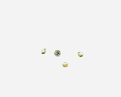 4x Glimmers pointback rond helder Ø3,5mm