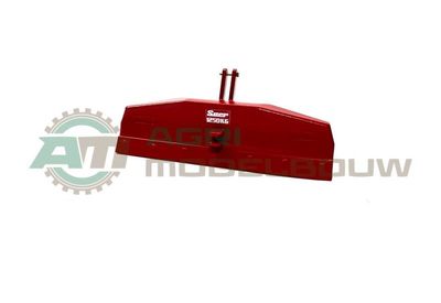 Suer schuifgewicht 1250kg Rood