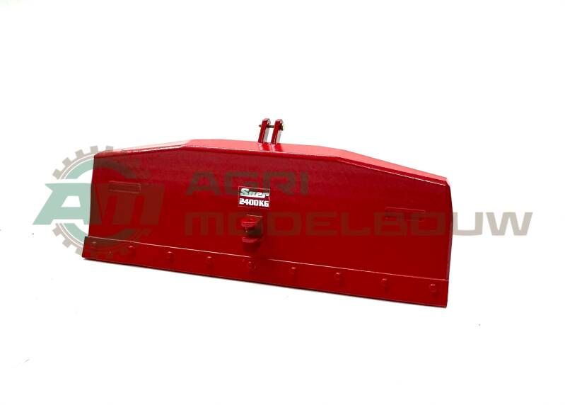 Suer schuifgewicht 2400kg Rood