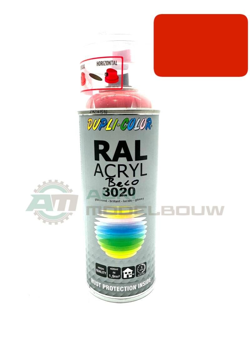 Duplicolor ral 3020 Beco rood