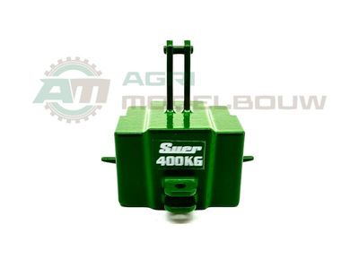 Suer 400kg gewicht John Deere groen