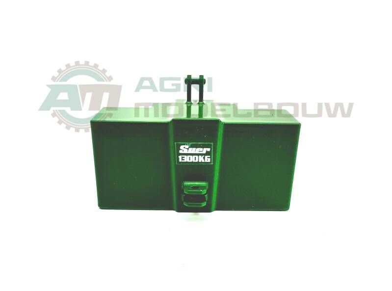 Suer 1300kg gewicht John Deere groen